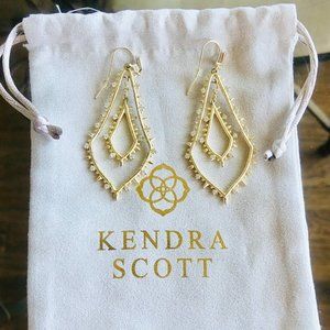 KENDRA SCOTT ALICE EARRINGS IN GOLD